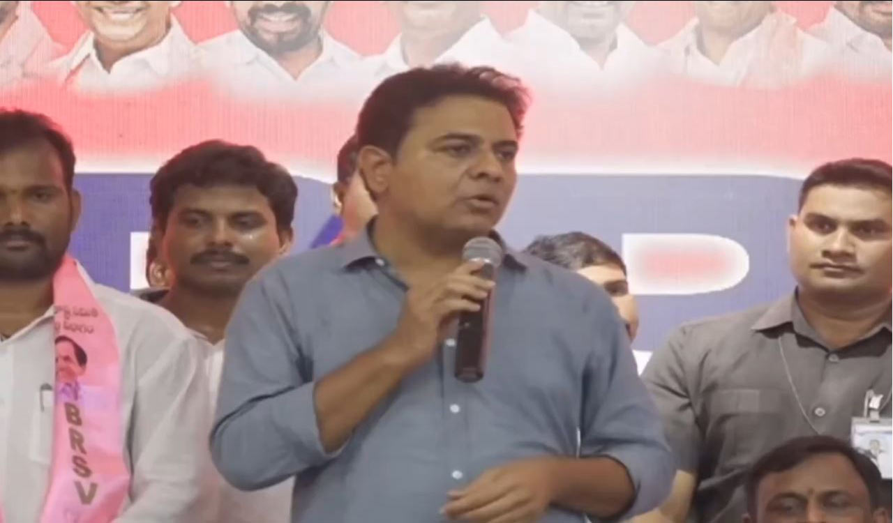 Stable government, able leadership essential for progress, says KTR