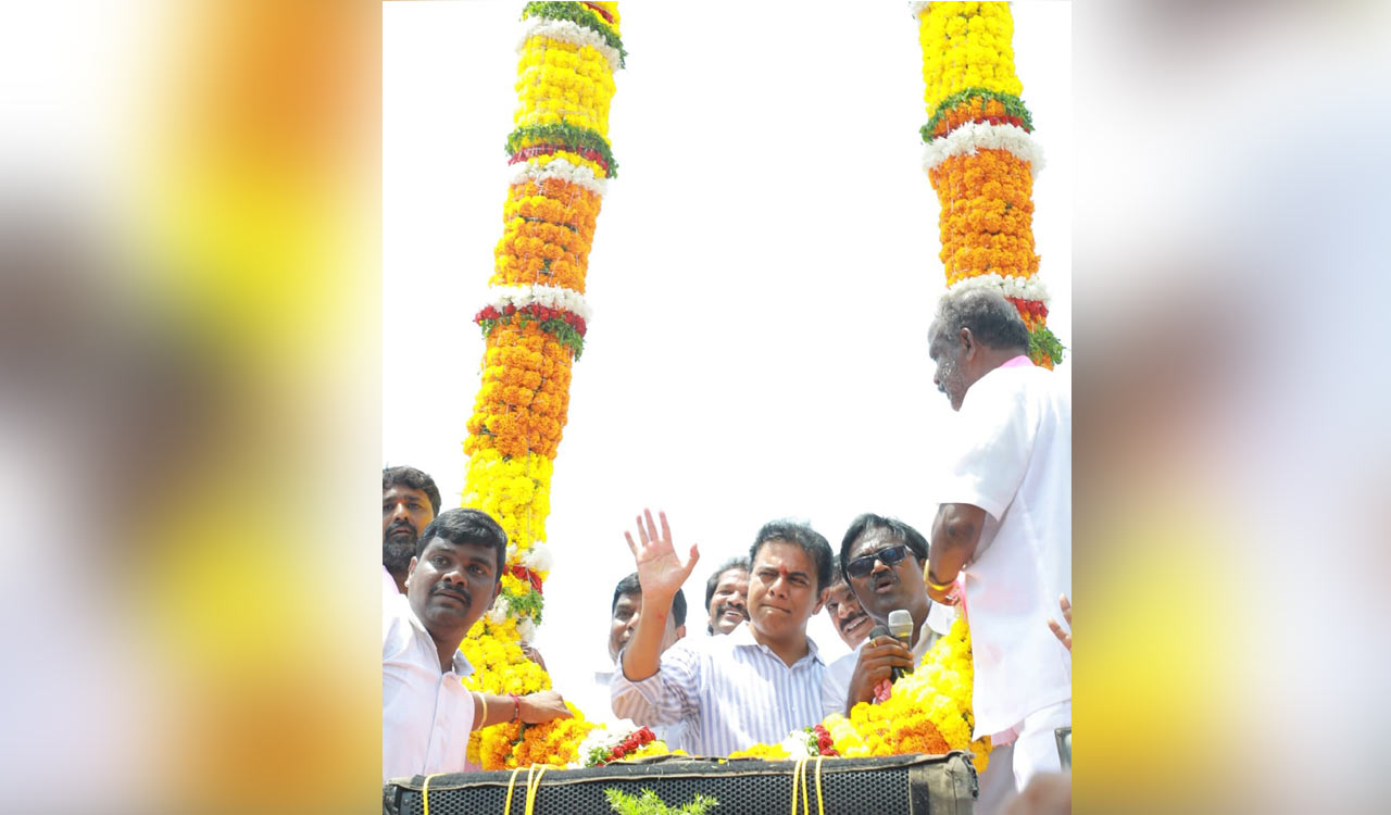 BRS 50 days ahead of opposition, sets campaign trail blazing in Khammam