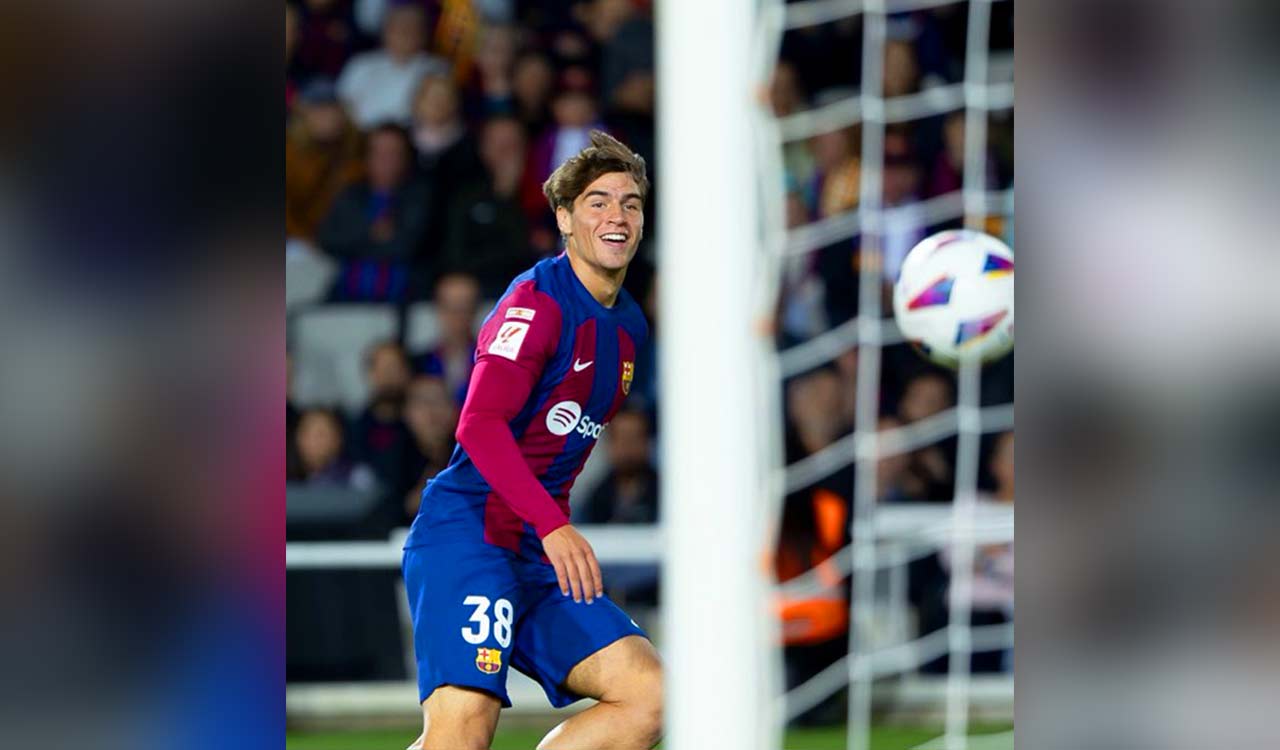 La Liga: Debutant Marc Guiu’s quick strike secures Barcelona’s 1-0 victory