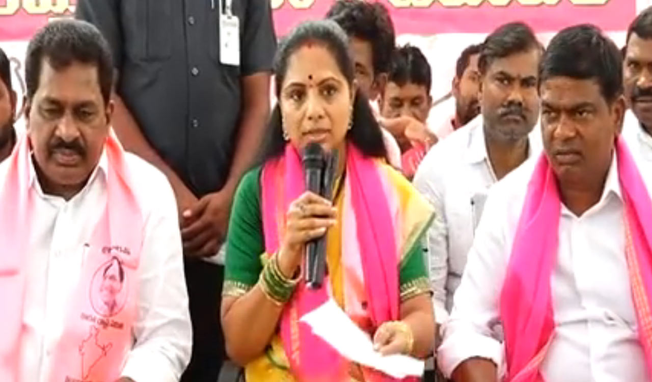 Priyanka Gandhi criticising BRS on dynasty politics is ironic, says MLC K Kavitha