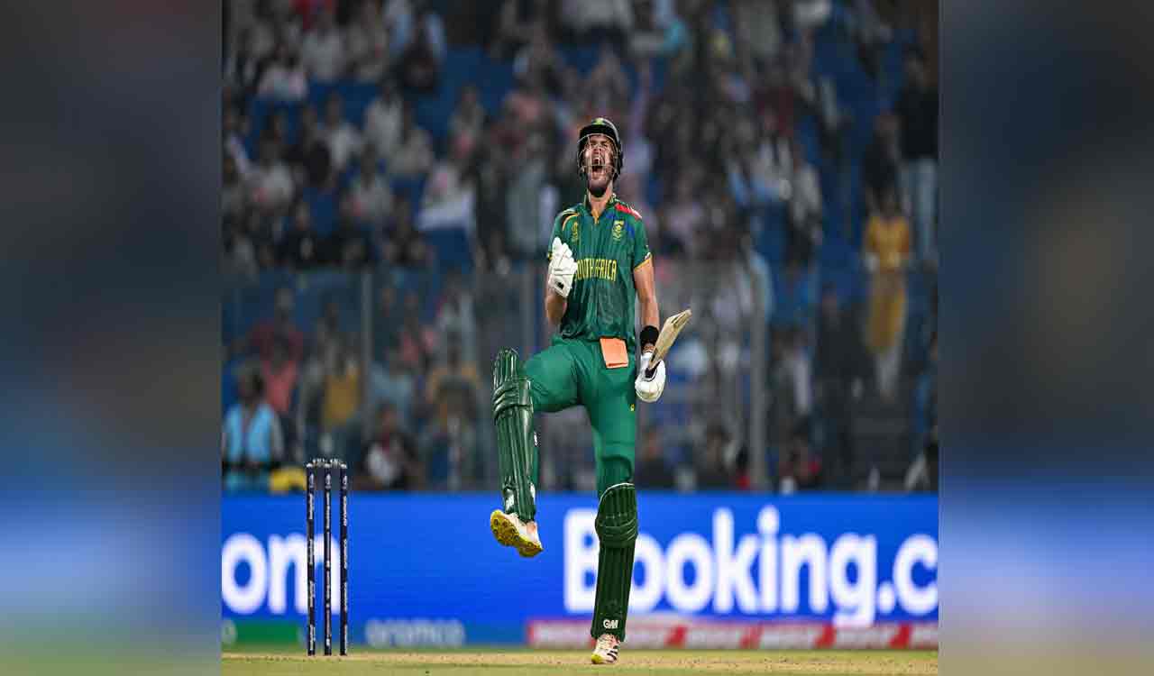 South Africa’s Markaram script history, smashes fastest ODI World Cup century