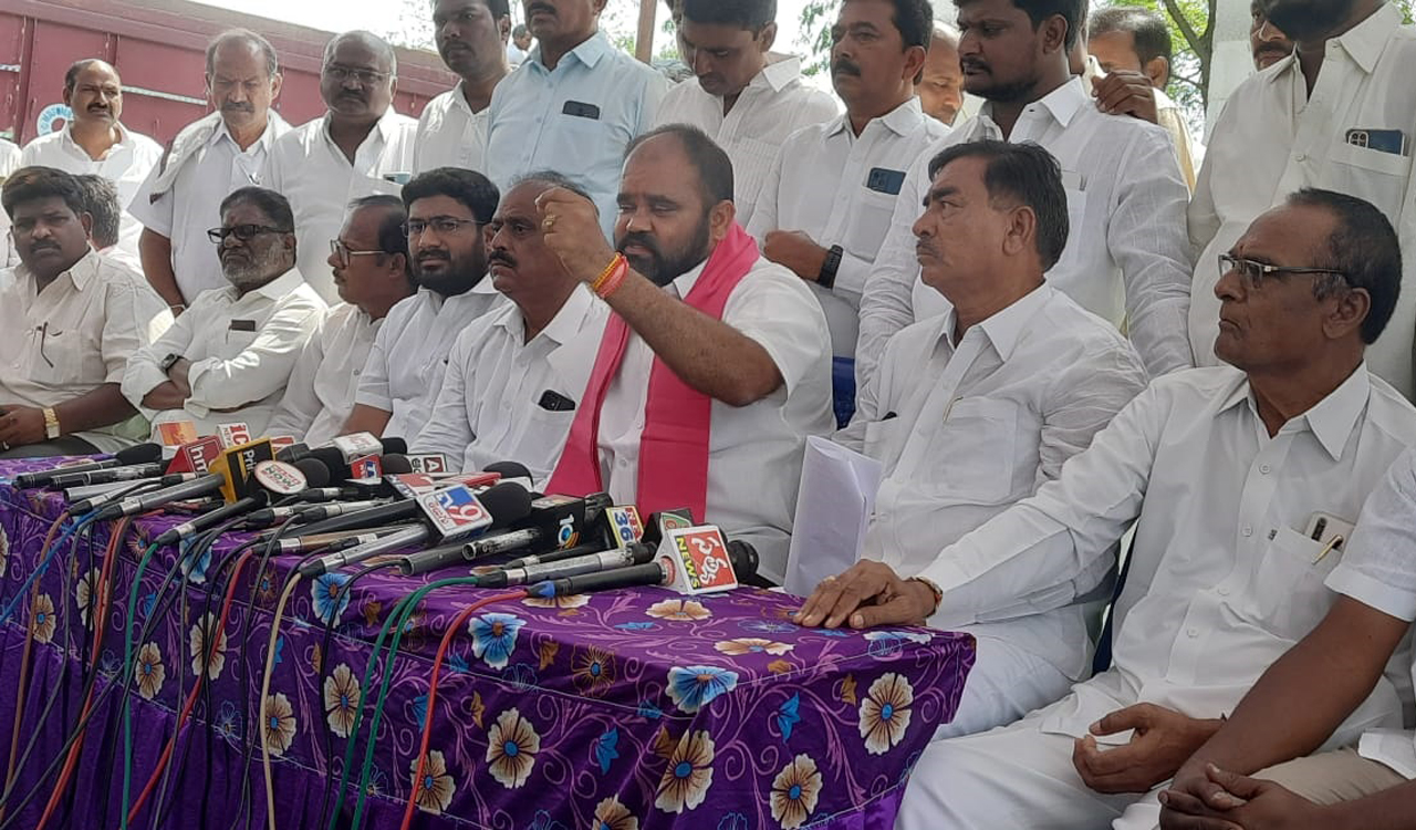 BRS Candidate Kancherla Bhupal Reddy asks people to teach lesson to opposition leaders