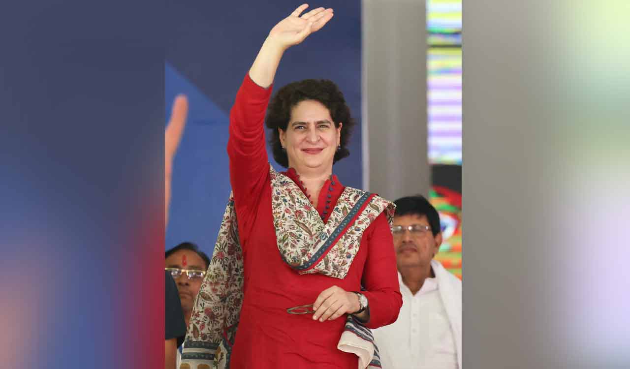 Priyanka Gandhi set to seak at election rally in Telangana on October 31