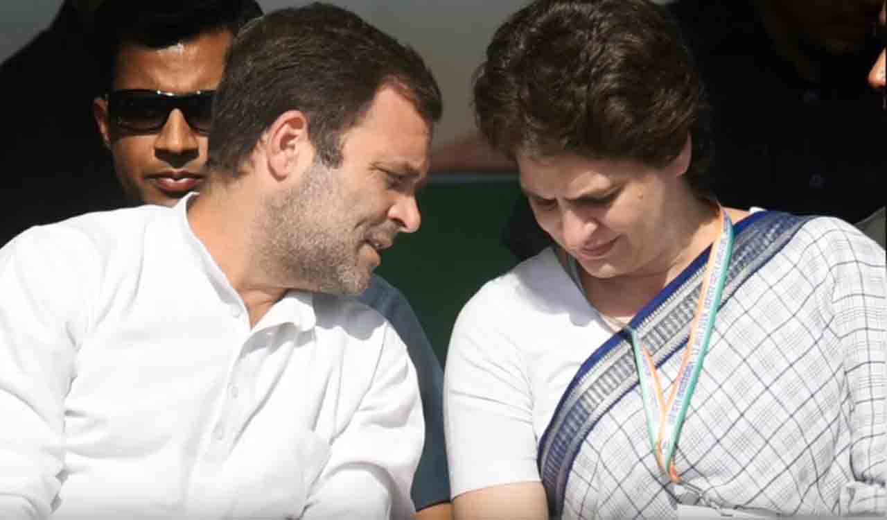 Rahul, Priyanka to launch campaign in poll-bound Telangana with bus yatra 