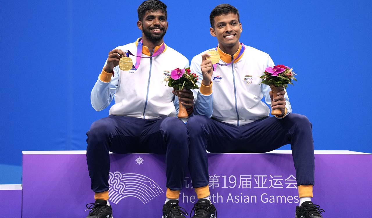 Rankireddy, Shetty secure historic gold in Hangzhou: India’s 107 Medals