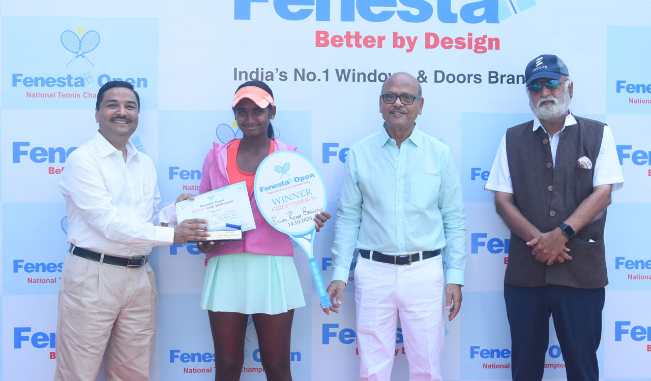 Telangana’s Rishitha, Hruthik crown champions at National Tennis Championship