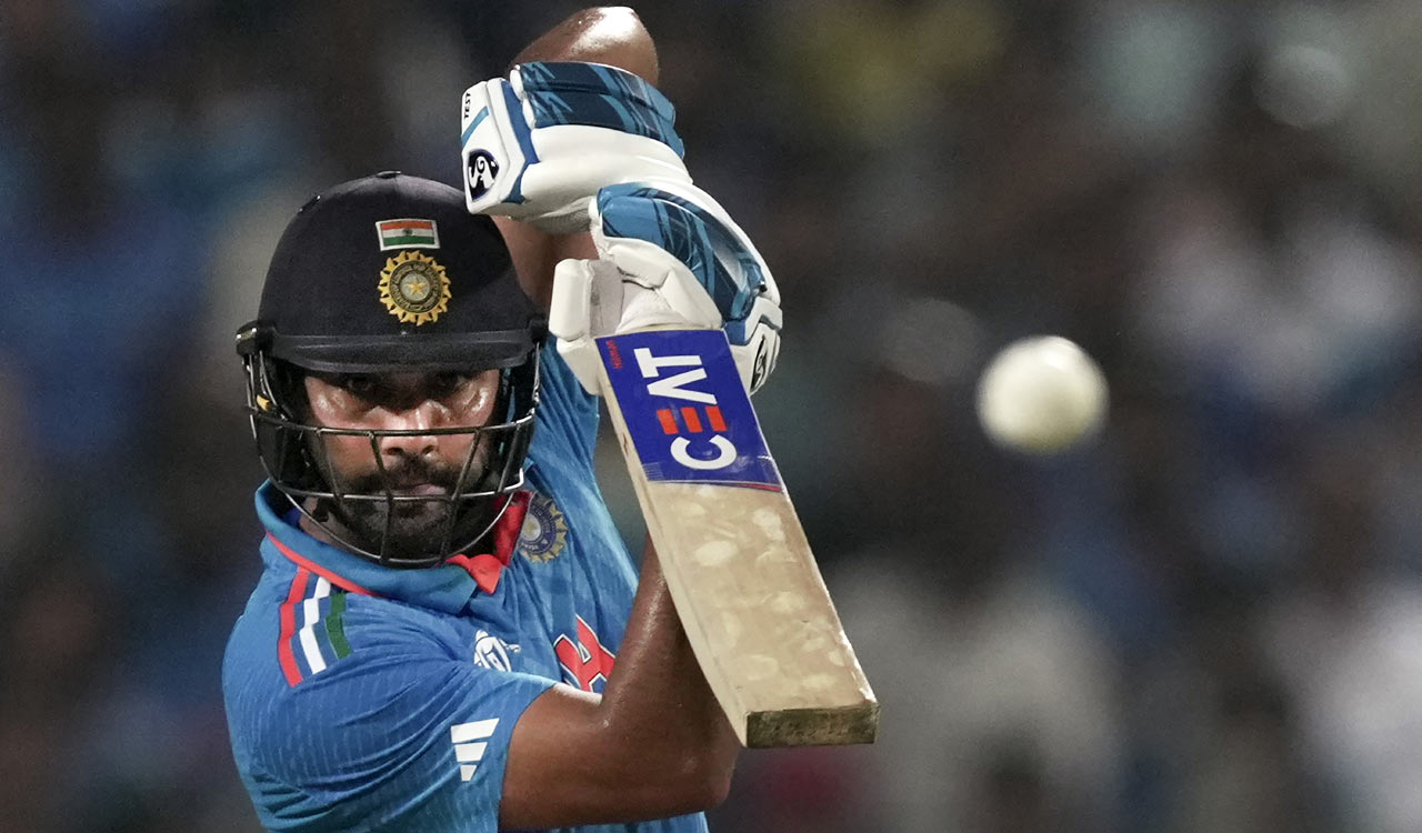 Rohit Sharma overtakes Brian Lara, becomes 4th highest scorer in ODI World Cup history