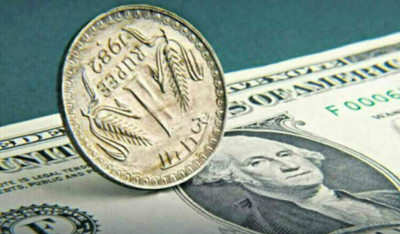 Rupee falls 2 paise to close at 83.27 against US dollar-Telangana Today