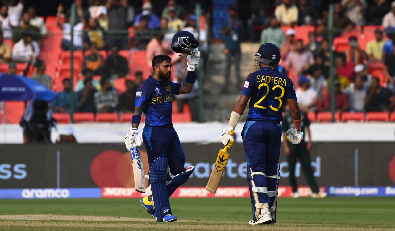 CWC 2023: Mendis, Samarawickrama hit centuries to power Sri Lanka to 344/9 against Pakistan