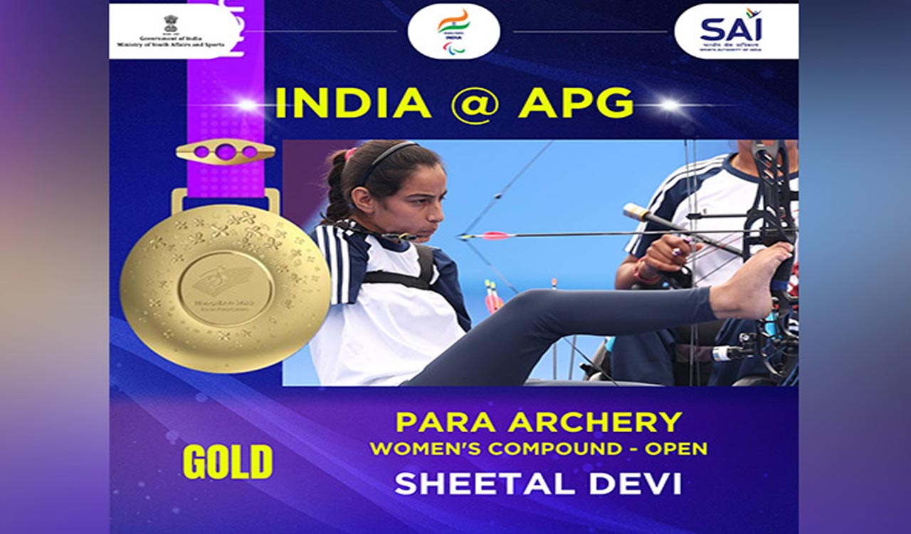 Para Asian Games: Archer Sheetal Devi secures gold in women’s individual compound