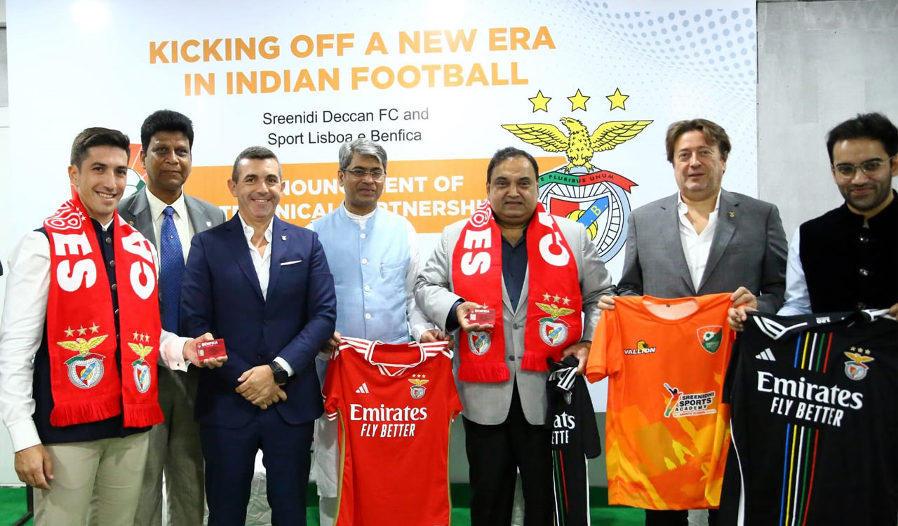 Sreenidi Deccan FC and SL Benfica enter into Technical Partnership