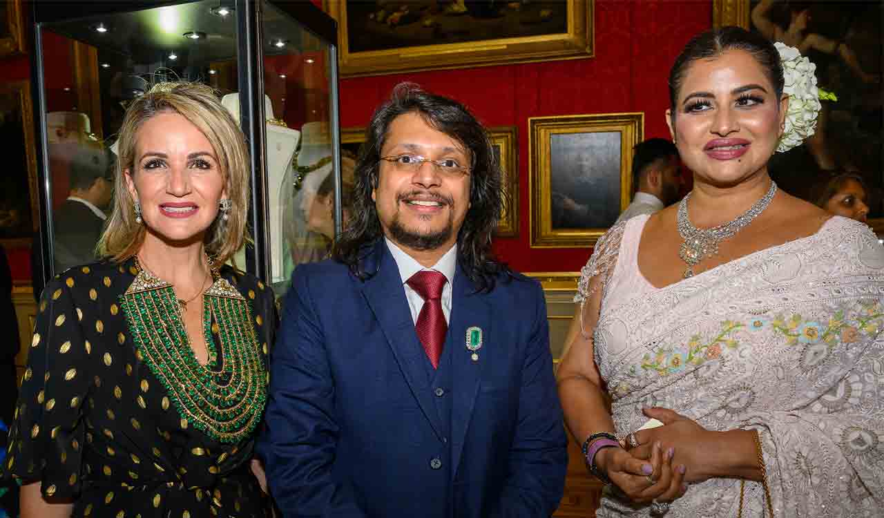 Sudha Reddy hosted Shiv Narayan Jewellery Exhibit in London