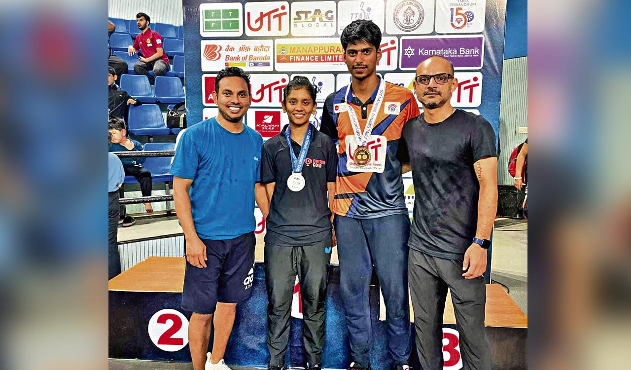 Sreeja, Snehit shine in UTT National Ranking Championships