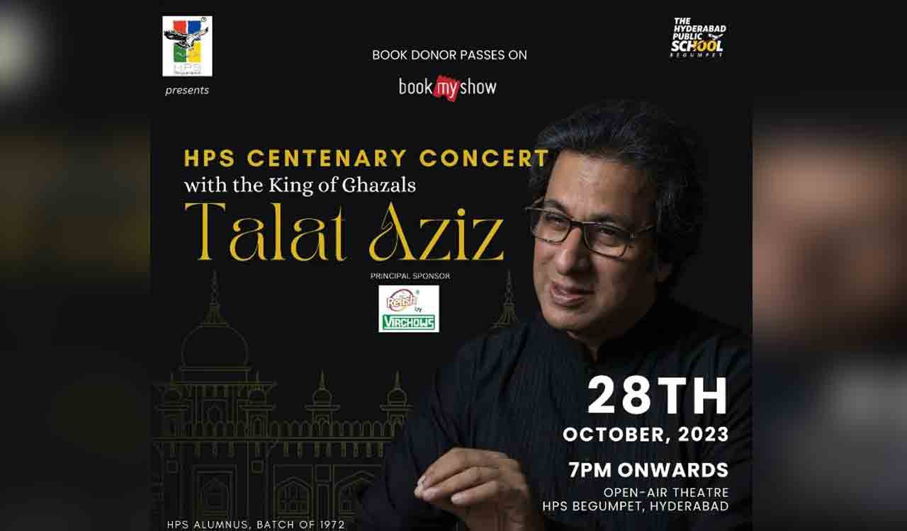 Talat Aziz to perform at HPS Begumpet