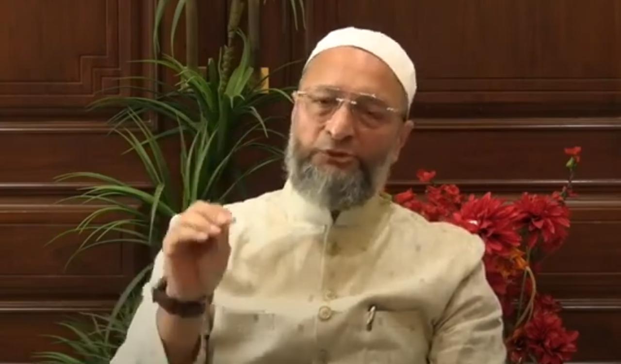 Owaisi accuses Telangana Congress Chief of echoing RSS ideology