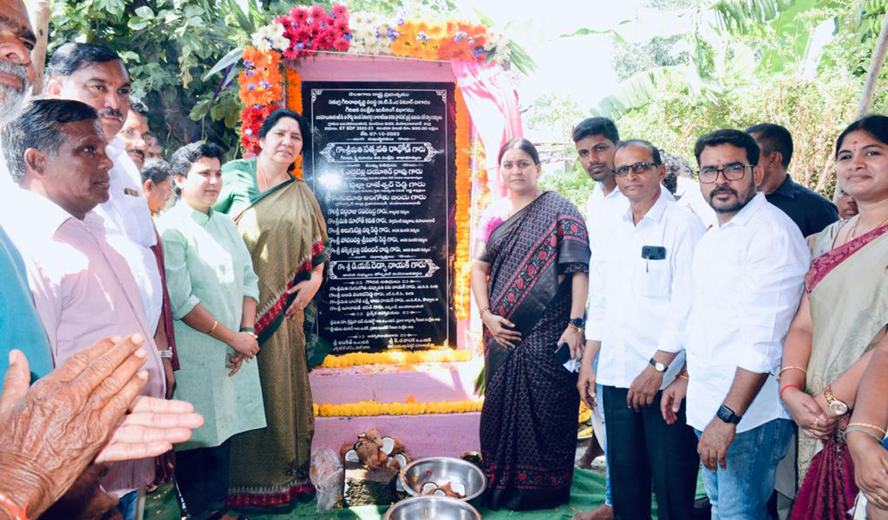 Minister Satyavati Rathod celebrates development milestone