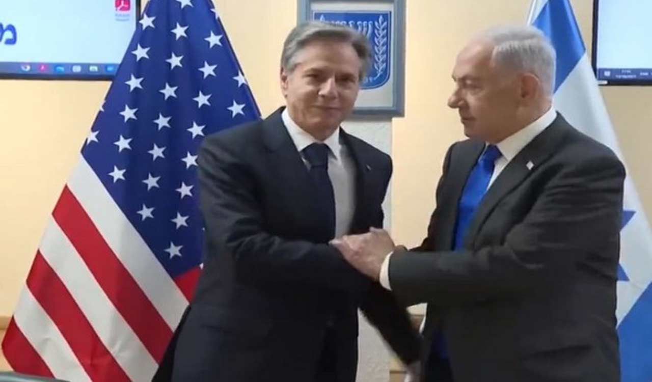 “US stands by Israel today, tomorrow and every day”: Blinken