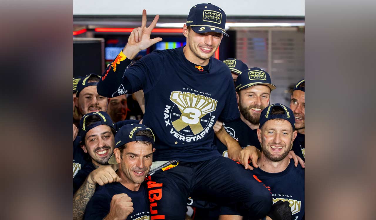 Max Verstappen claims third consecutive F1 title at Qatar GP Sprint