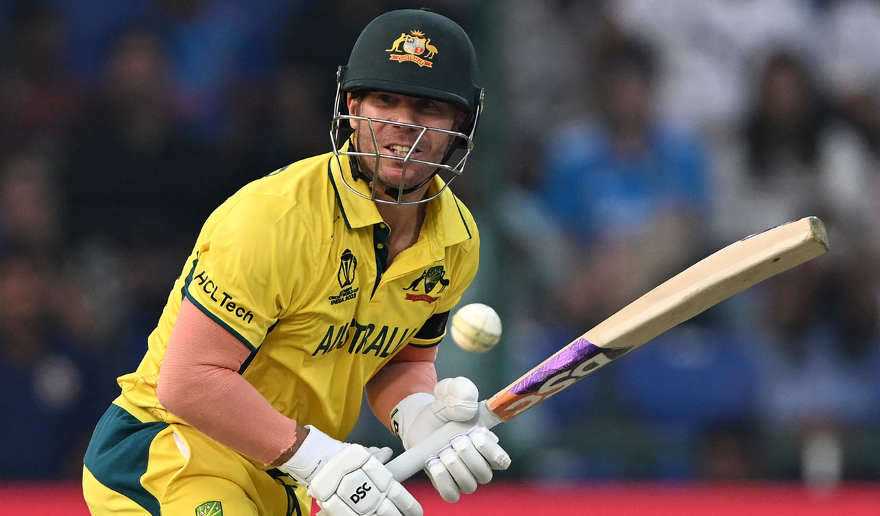 ICC CWC 2023: David Warner becomes third player to score 500-plus runs in two or more World Cup campaigns