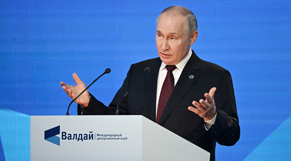 Putin calls on West to get rid of colonial arrogance