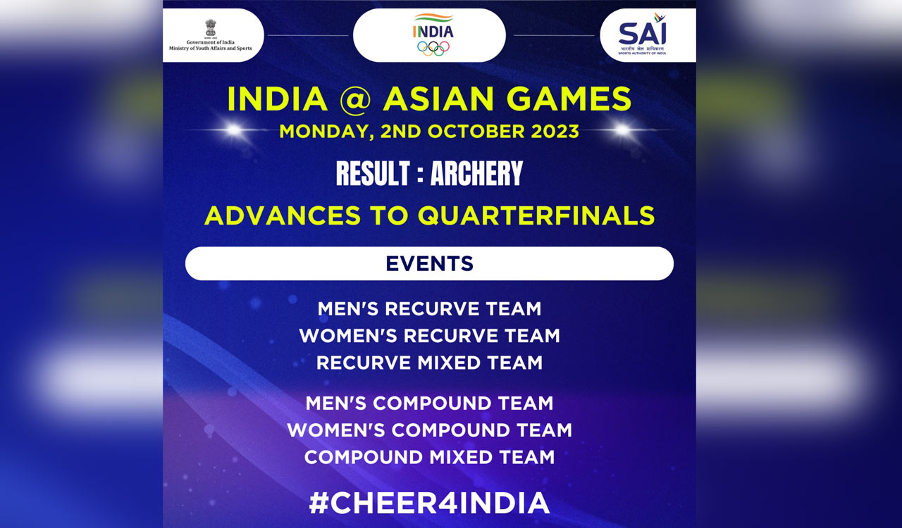 Asian Games: Das-Ankita fight back to ousts Malaysia; Indian archers make quarters in four events