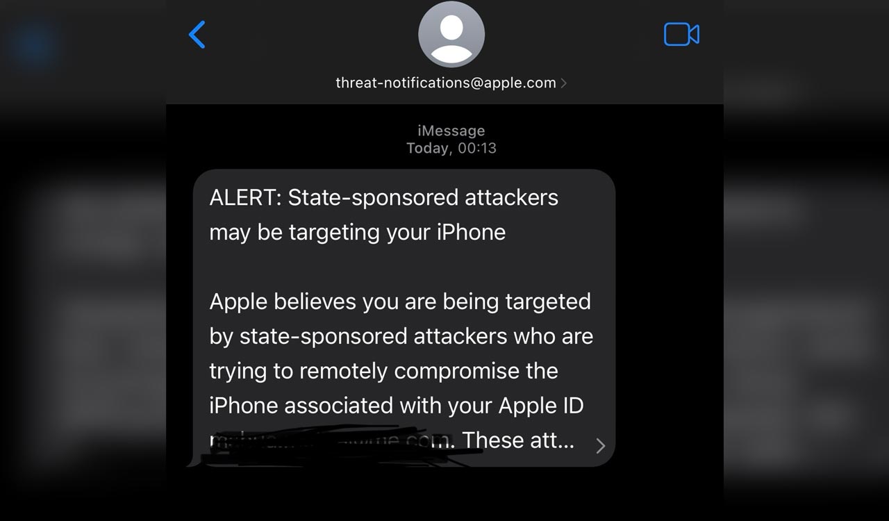 Moitra, Tharoor, Owaisi and others receive Apple alert on ‘State-sponsored iPhone attack’