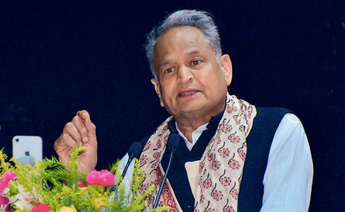 "NDA Is Doing Crime": Ashok Gehlot On Probe Agency Raids In Rajasthan