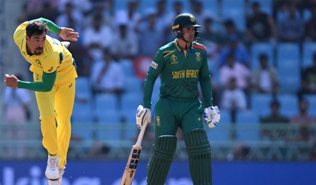 CWC 2023: Australia win toss, elect to field against South Africa