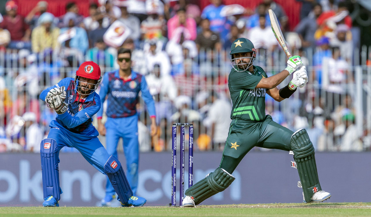 CWC 2023: Pakistan post 282 for 7 against Afghanistan