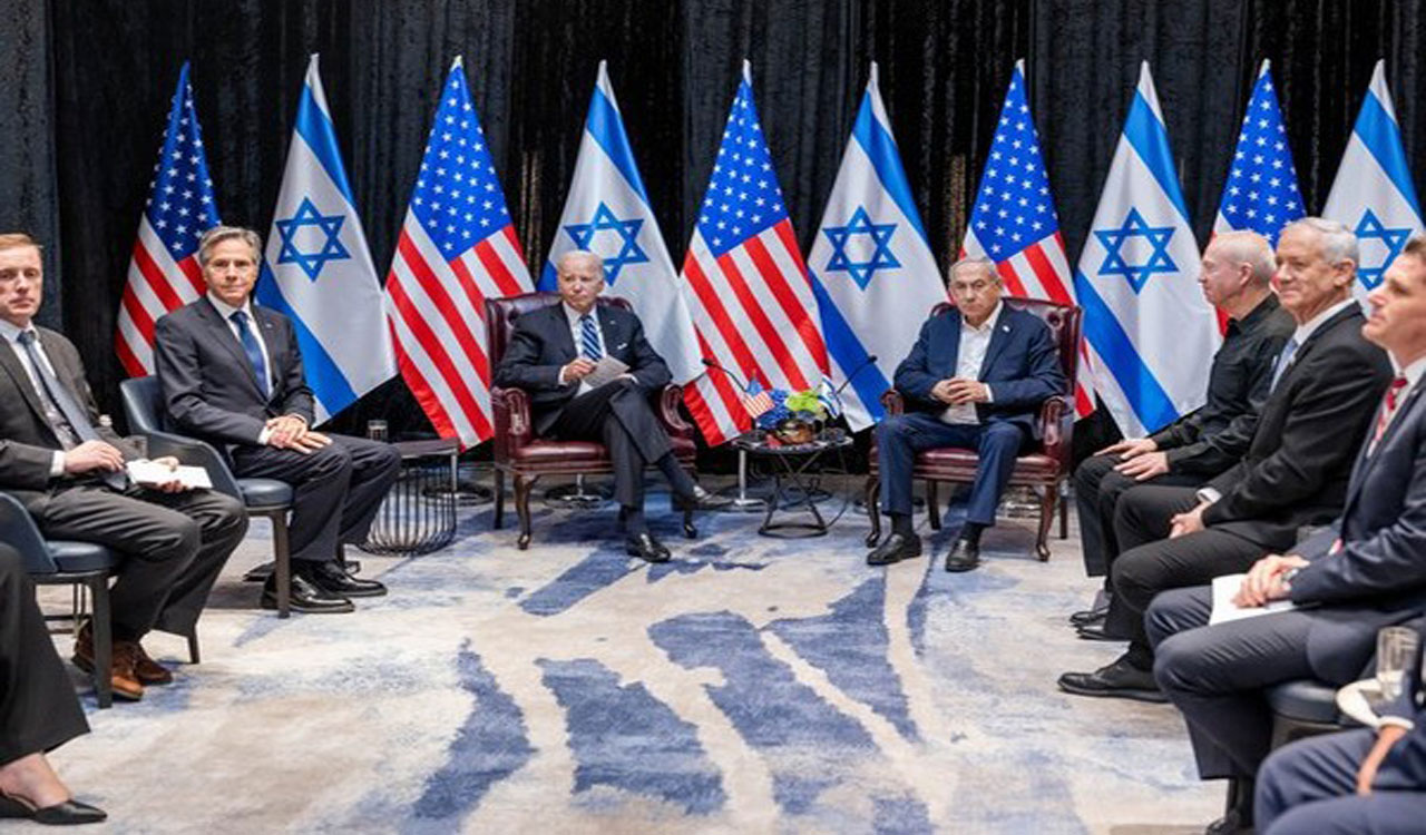 White House deletes Biden picture with US troops in Israel after citicism