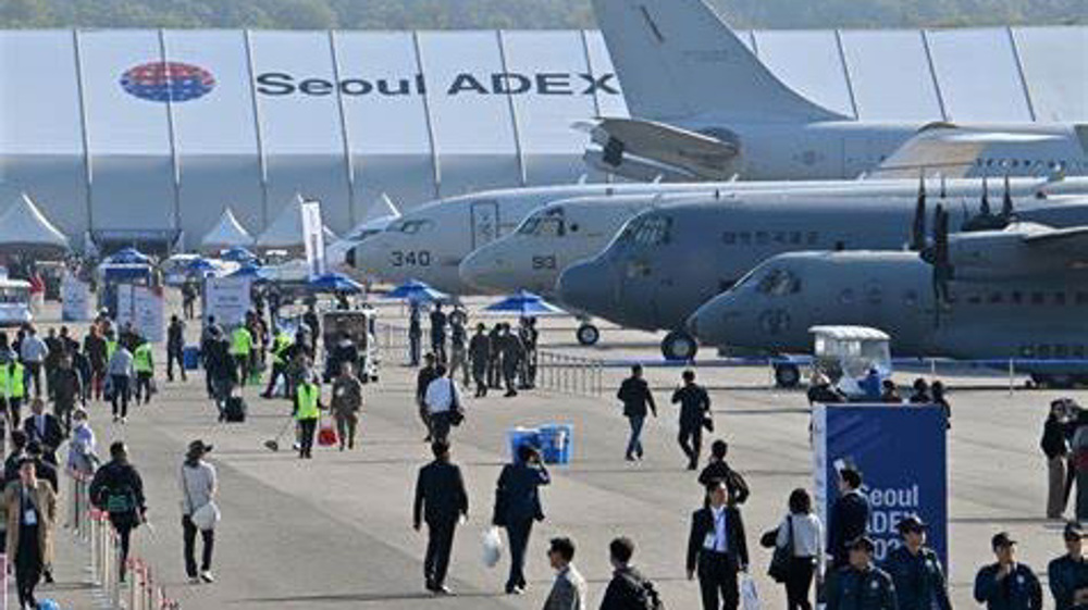 South Korea weapons expo fuels conflict