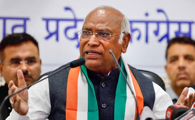 Made "Significant Progress": Congress On M Kharge's 1-Year As Party Chief