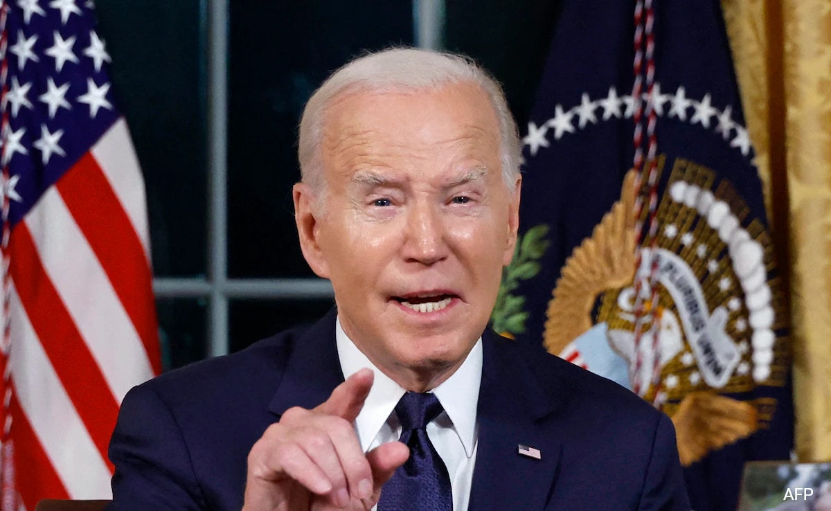 Biden Says "Hamas Hiding Behind Palestinian Civilians"