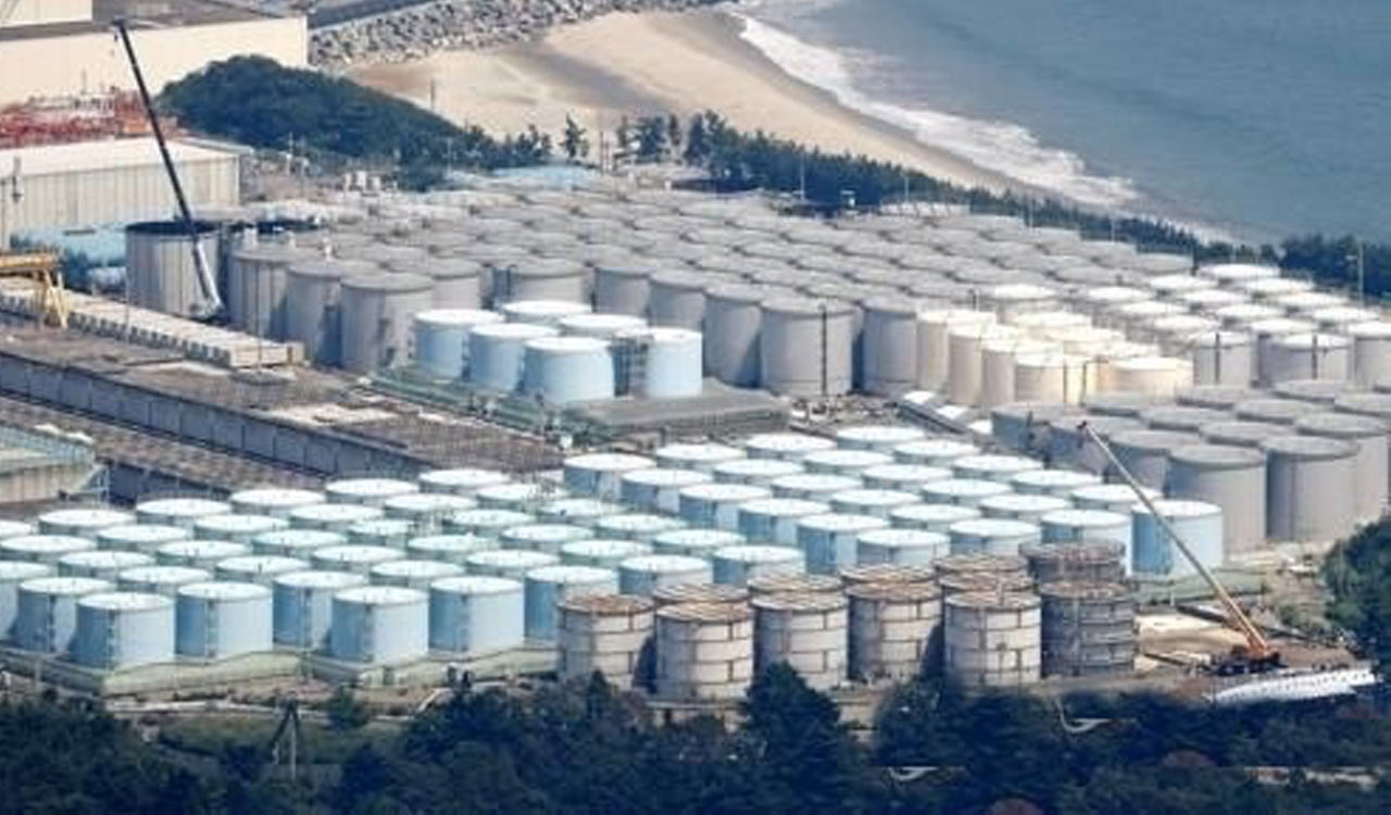 Japan begins 2nd water release from Fukushima power plant