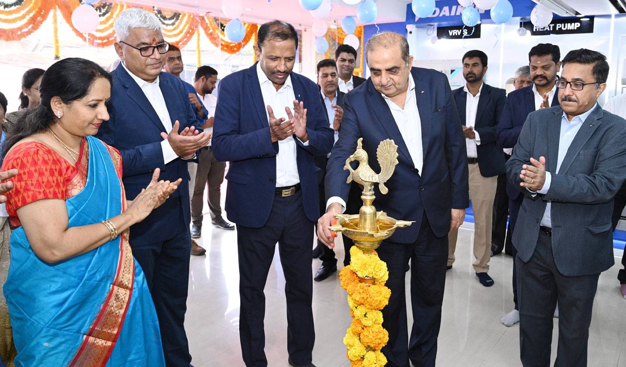 South India’s largest full-line Daikin showroom inaugurated in Hyderabad