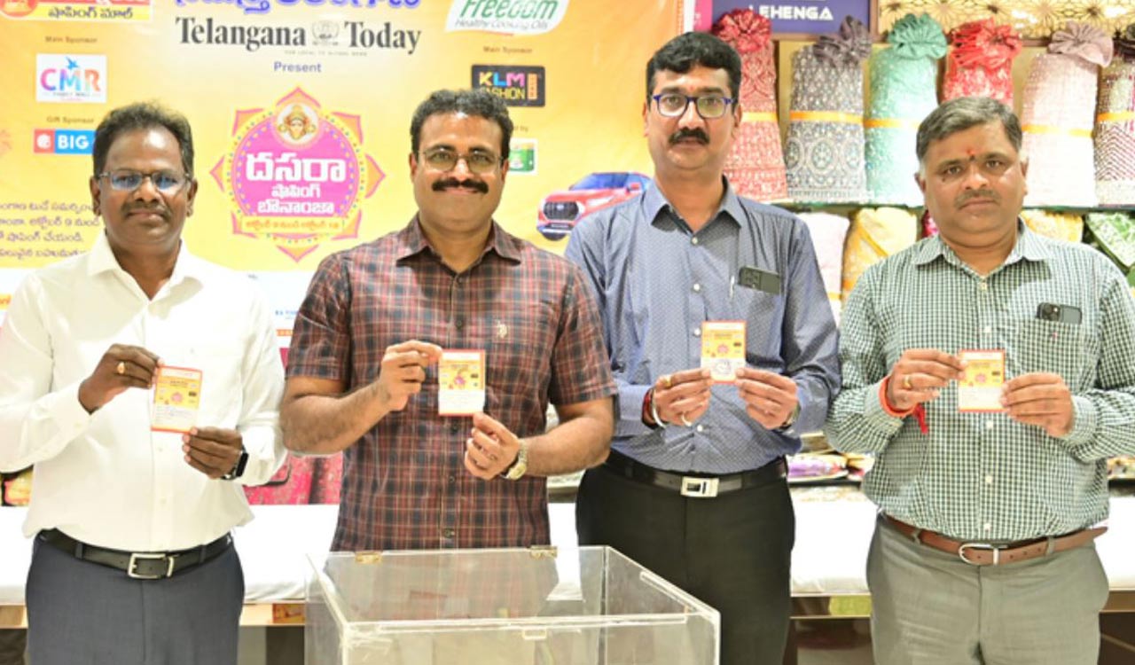 Hyderabad: Dasara Shopping Bonanza announces its third lucky draw