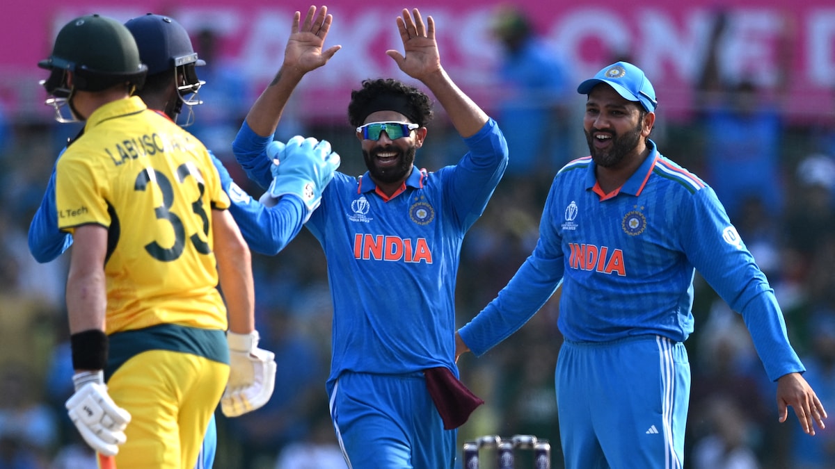 WC Live: Ravindra Jadeja's Triple-Strike Piles More Misery On Australia