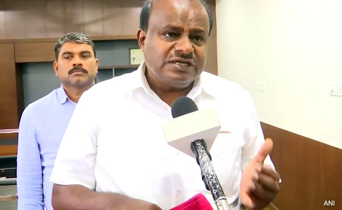 JD(S) Leader Kumaraswamy Threatens 'Hunger Strike' Amid Ramanagara Renaming Row