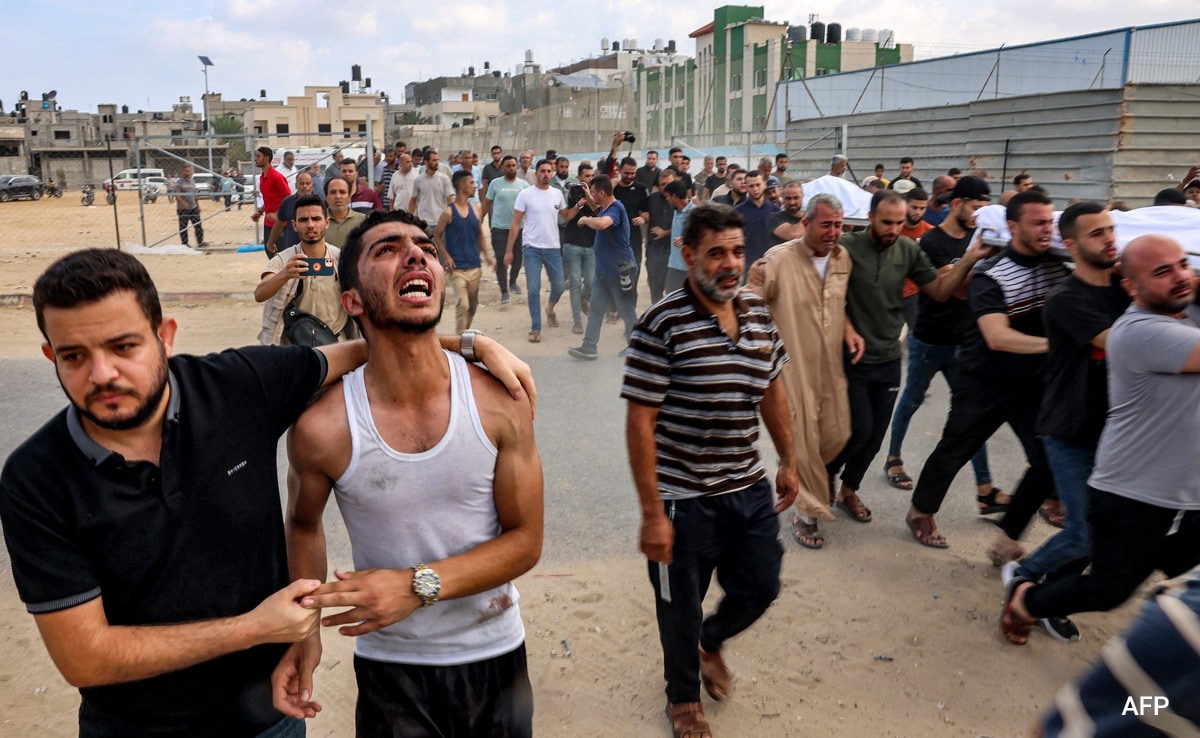 "Scenes Out Of Zombie Movie": Israel Claims Civilians Handcuffed, Shot By Hamas