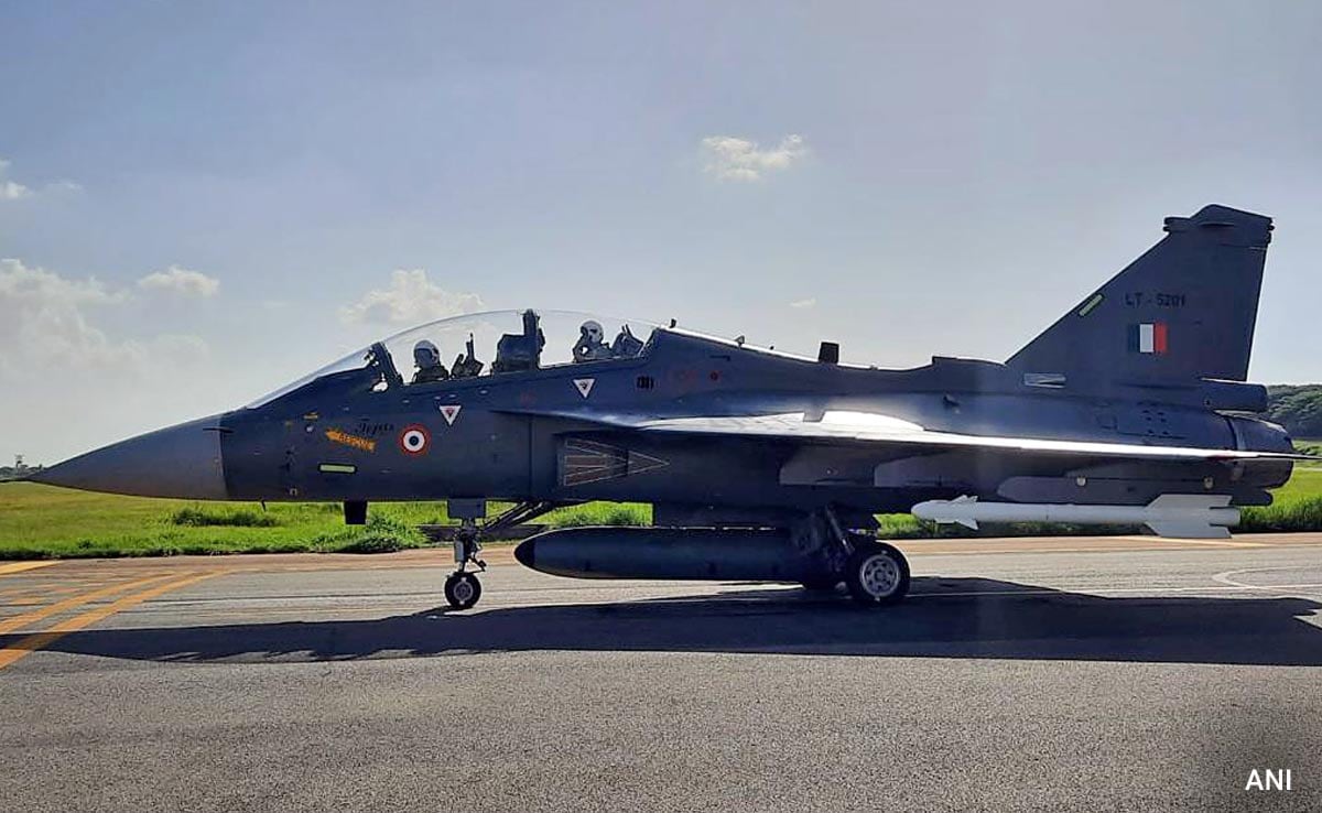 Hindustan Aeronautics Delivers 1st Tejas Twin Seater Aircraft To Air Force