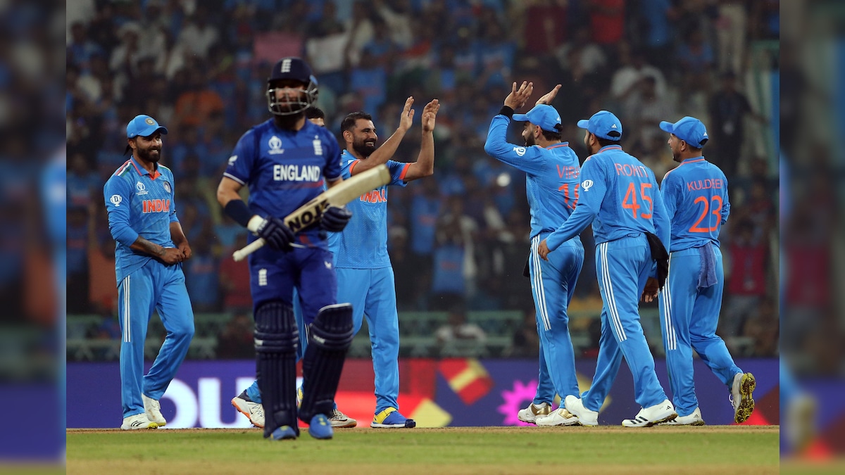 ODI World Cup 2023: India Continue Unbeaten Run, Crush England By 100 Runs