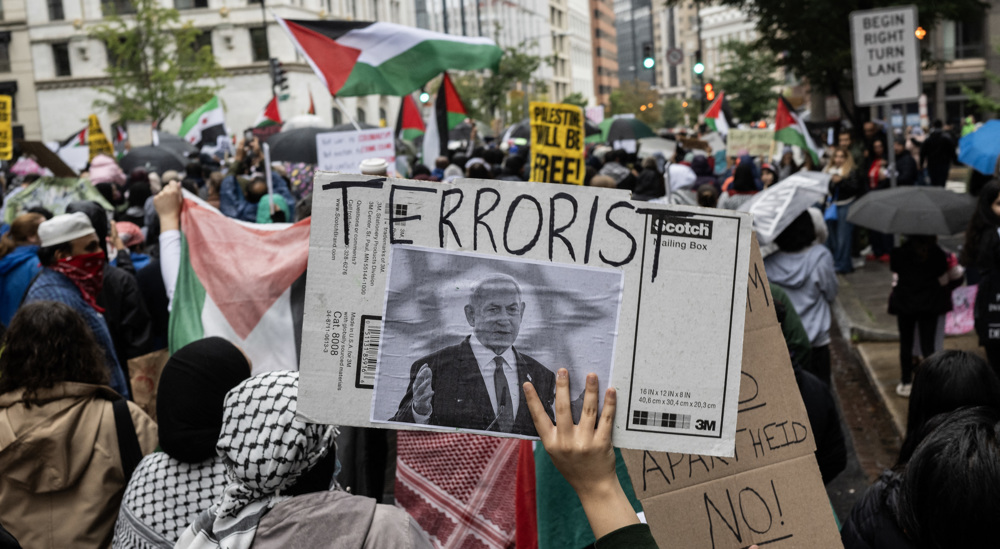 Thousands rally in Los Angeles, Washington in solidarity with Palestinians