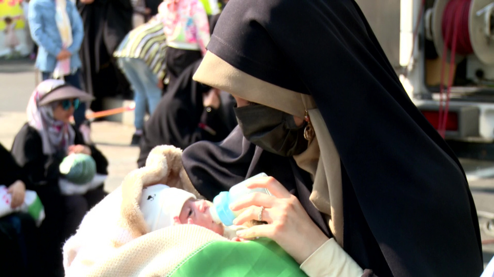 Iranian mothers express solidarity with Palestinian mothers, children