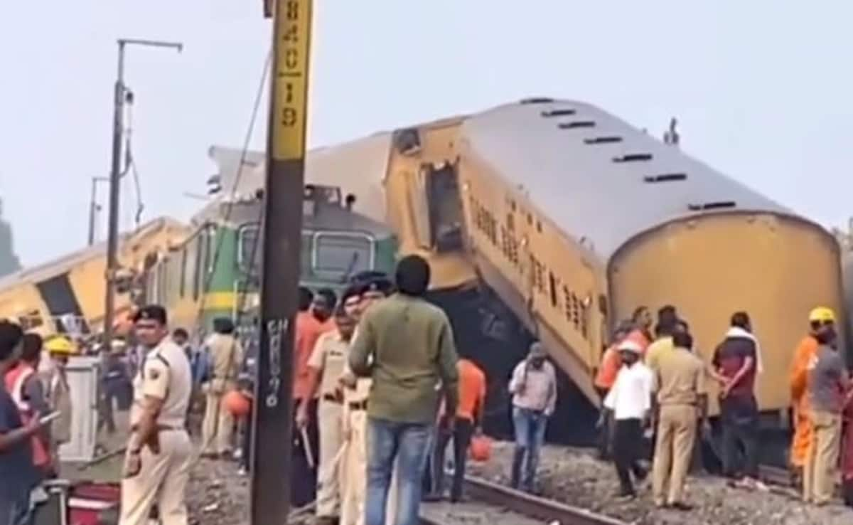 Rail Driver Missing Red Signal Caused Collision In Andhra: Official