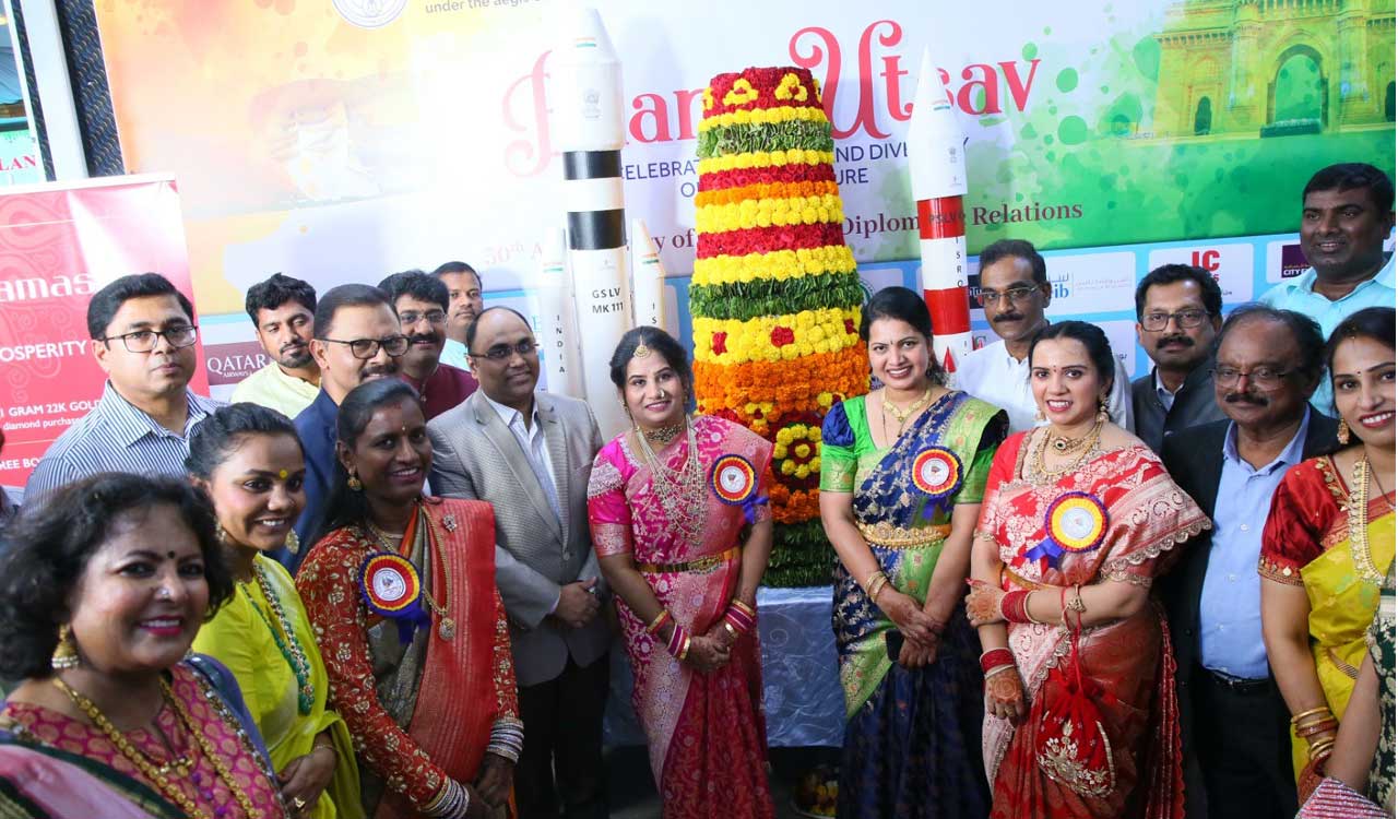 Bathukamma marked with pomp and fanfare in Gulf