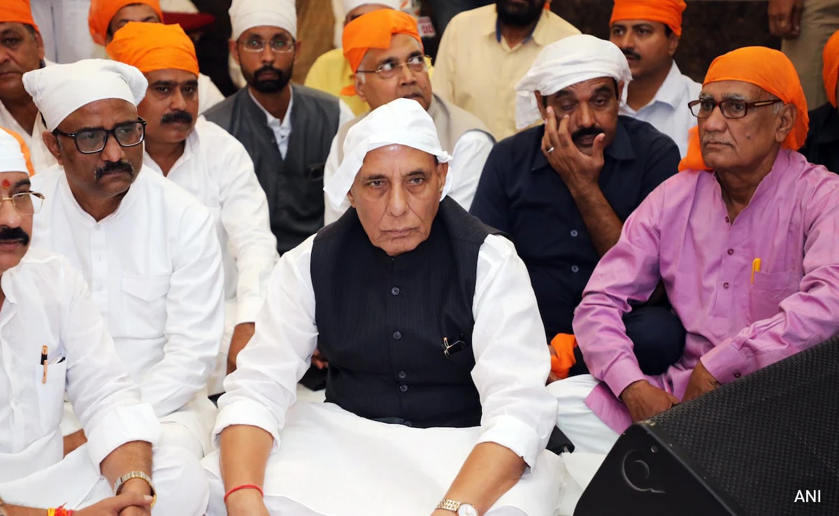 "Ram Janmbhoomi Andolan Was Started By Sikhs": Rajnath Singh