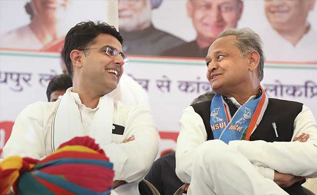 Ashok Gehlot, Sachin Pilot In Congress' 1st Rajasthan List, No Major Changes