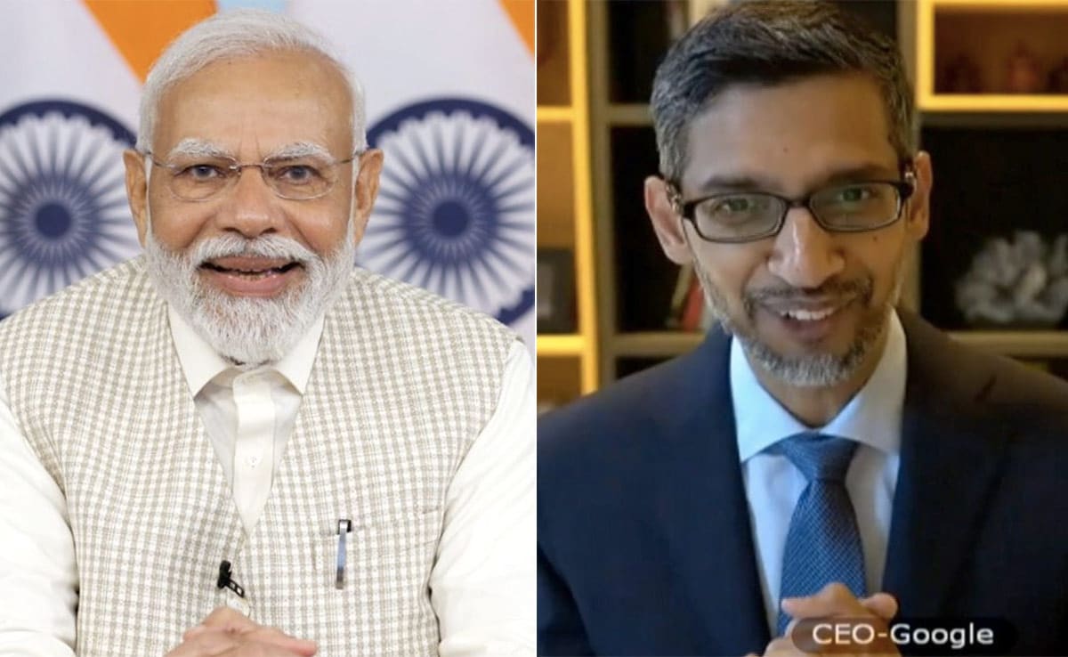 In PM And Sundar Pichai's Chat, AI For Good Governance To Reach Of GPay