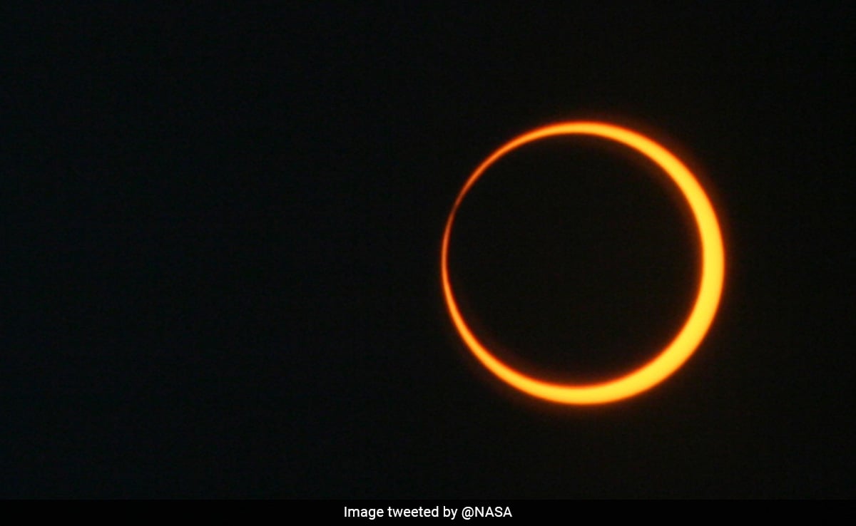 'Ring Of Fire' Solar Eclipse To Be Visible On October 14, Details Here