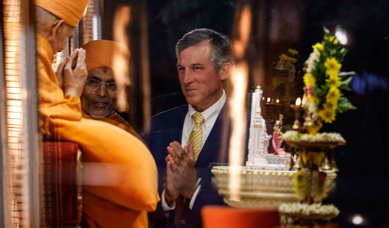 US: Largest Hindu Temple outside India opens its doors for public in New Jersey 